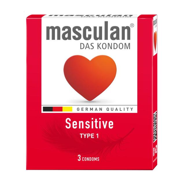 foto презервативи masculan sensitive, 3 шт