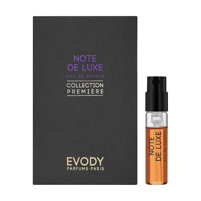foto evody parfums note de luxe парфумована вода жіноча, 2 мл (пробник)