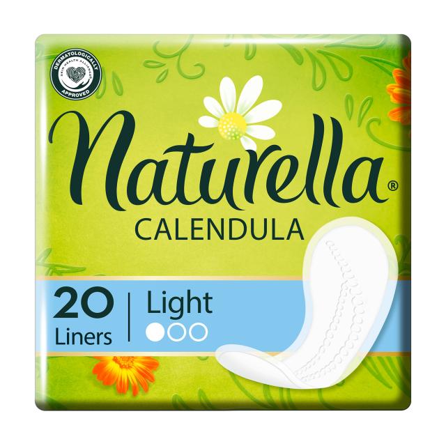 foto щоденні прокладки naturella calendula light, 20 шт
