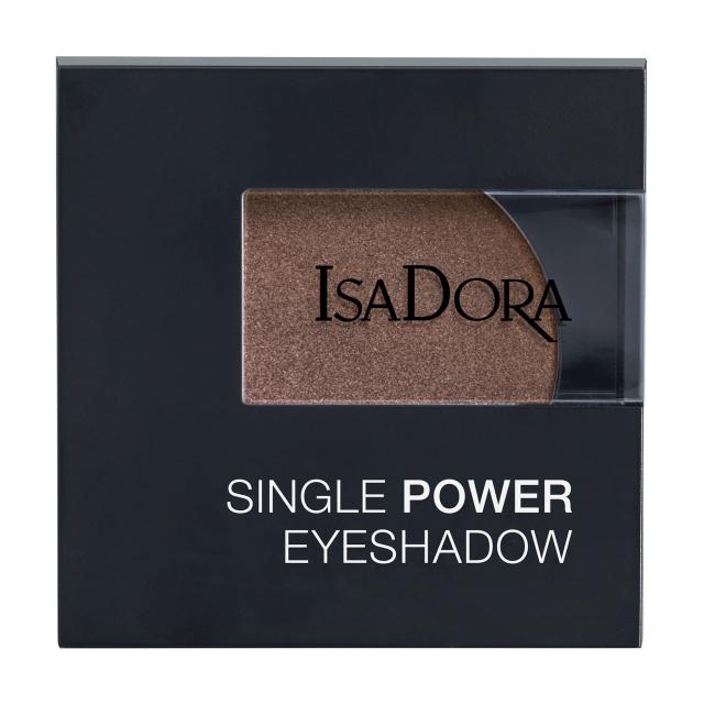 foto тіні для повік isadora single power eyeshadow 12 taupe metal, 2.2 г