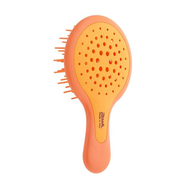 foto гребінець для волосся janeke superbrush mini 1830 the original italian patent помаранчевий