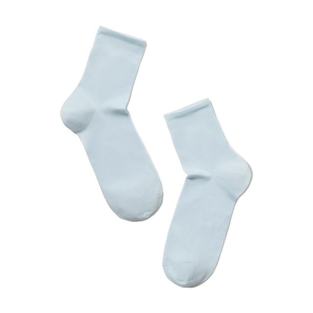 foto шкарпетки жіночі conte elegant bamboo 13с-84сп-000 світло-блакитні, розмір 23
