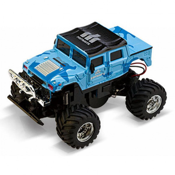 foto радіокерований автотранспорт great wall toys джип 2207 158 блакитний (gwt2207-5)