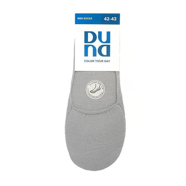 foto шкарпетки чоловічі duna 2219 сліди, світло-сірі, розмір 27