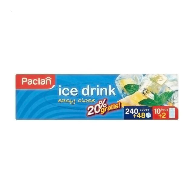 foto пакети для льоду paclan ice drink, 12 шт