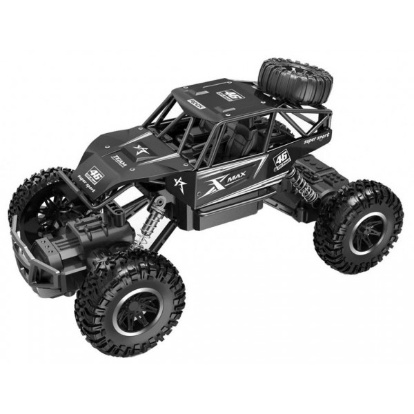 foto радіокерована машинка 1:20 sulong toys off-road crawler – rock sport (черный, аккум. 3,6v, метал. корпус) (sl-110ab)