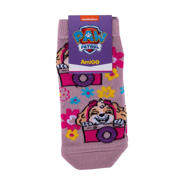 foto шкарпетки дитячі amigo скай з фотоапаратом, пудрові, розмір 20-22