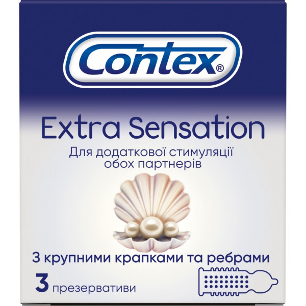 foto презервативи contex extra sensation 3 шт. (5052197051476)