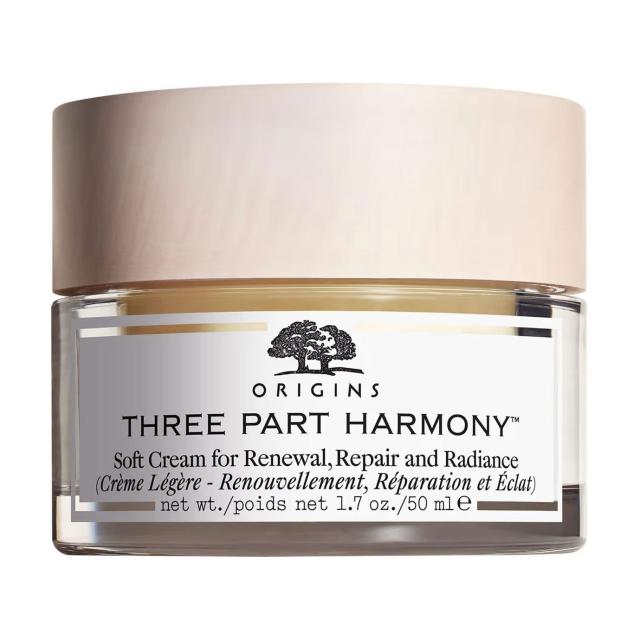 foto зволожувальний крем для обличчя origins three part harmony nourishing cream, 50 мл