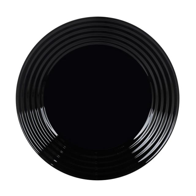 foto тарілка десертна luminarc harena чорна, 19 см (l7613)