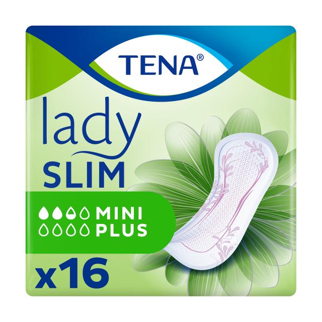 foto урологічні прокладки жіночі tena lady slim mini plus, 16 шт