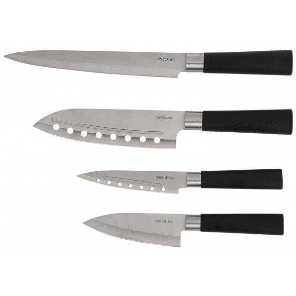 foto набір ножів cecotec 4 santoku kit