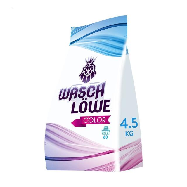 foto пральний порошок waschlowe color, 60 циклів прання, 4.5 кг
