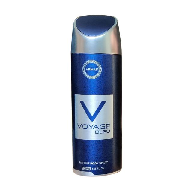 foto парфумований дезодорант-спрей armaf voyage bleu чоловічий, 200 мл