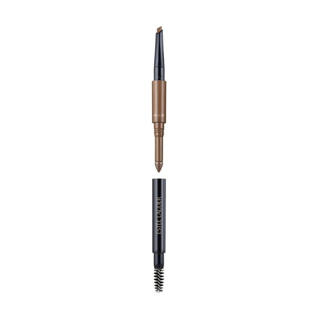 foto олівець для брів estee lauder the brow multi-tasker 3-in-1 brow pencil, 02 light brunette, 0.25 г