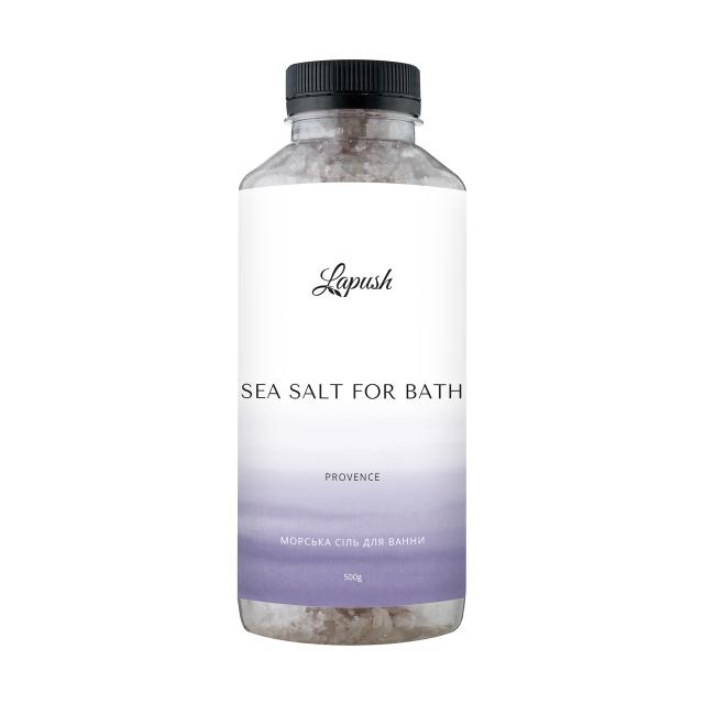 foto морська сіль для ванни lapush sea salt for bath provence прованс, 500 г