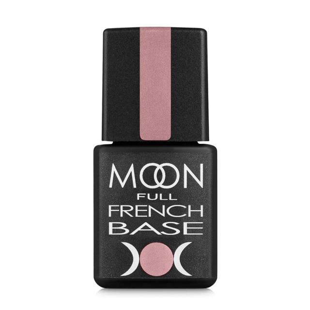 foto база-френч moon full french base uv/led, 03 рожевий персик, 8 мл