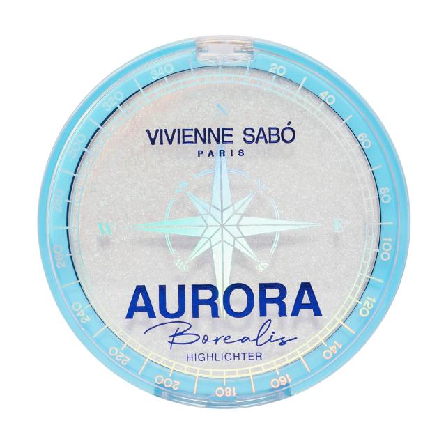 foto хайлайтер для обличчя vivienne sabo aurora borealis highlighter 01, 7 г