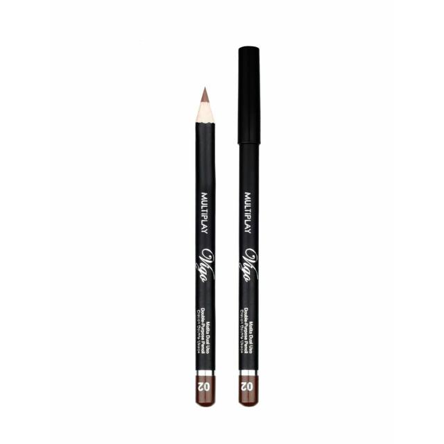 foto олівець косметичний для губ vigo 02 dark brown 1,7 г