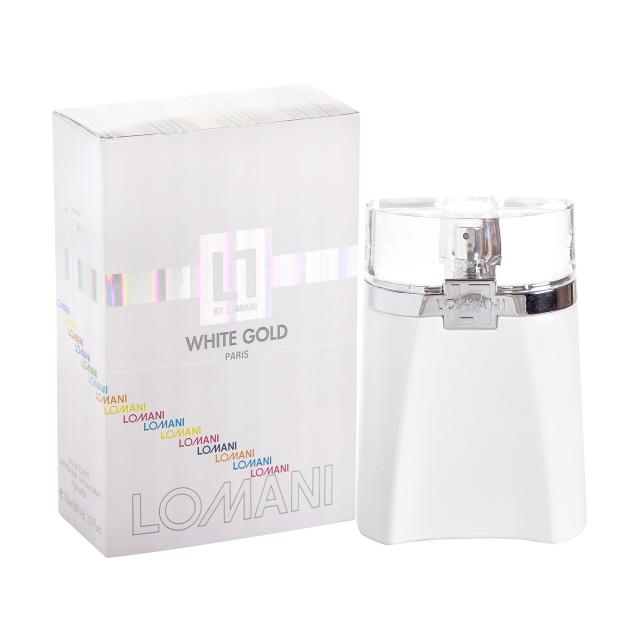 foto parfums parour lomani white gold туалетна вода чоловіча, 100 мл