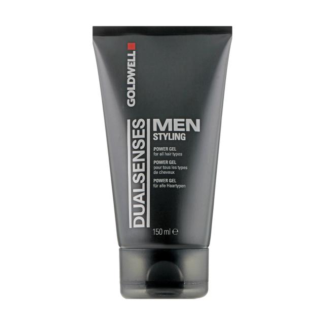 foto гель для волосся сильної фіксації goldwell dualsenses for men power gel для чоловіків, 150 мл