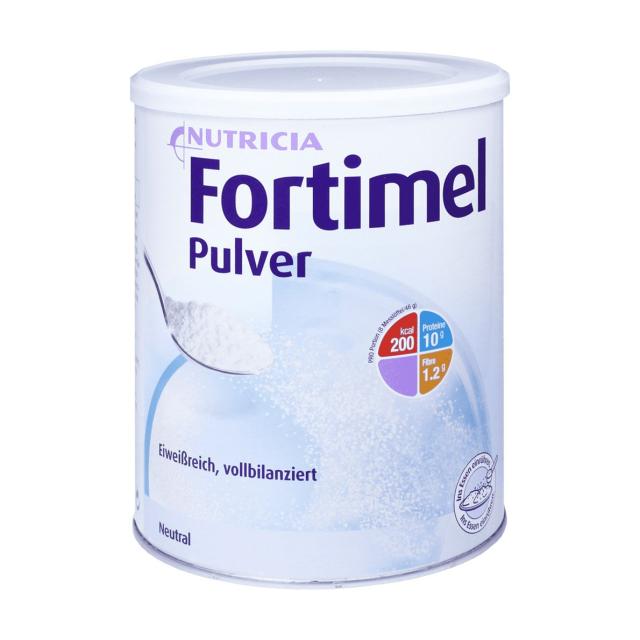foto спеціальне ентеральне харчування nutricia fortimel pulver з нейтральним смаком, для дорослих, 335 г