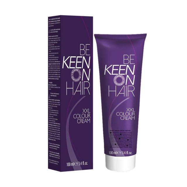 foto стійка крем-фарба для волосся keen xxl colour cream 6.6 баклажан, 100 мл