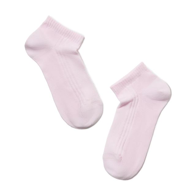 foto шкарпетки жіночі conte elegant classic короткі, без малюнка, 016 світло-рожевий, розмір 27 (7с-34сп)