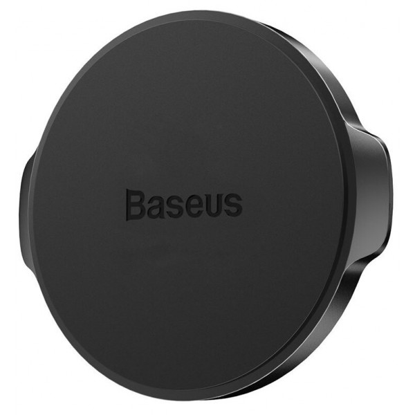 foto тримач для мобільного пристрою baseus small ears series magnetic suction bracket flat type black (suer-c01)