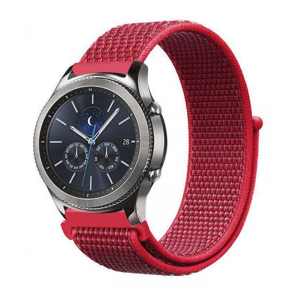 foto ремінець для смарт-годинника becover nylon style for huawei watch gt 2 42mm purple (705842)