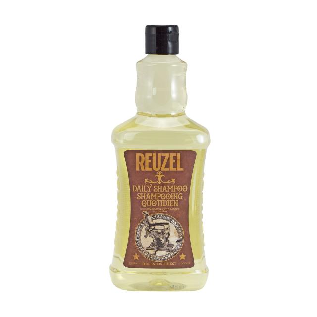foto чоловічий шампунь для бороди reuzel daily shampoo для щоденного догляду, 1 л