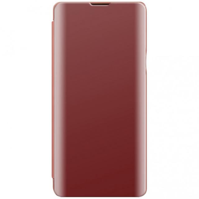 foto чохол-книжка clear view standing cover на samsung galaxy note 10 lite (a81) (rose gold) 895380