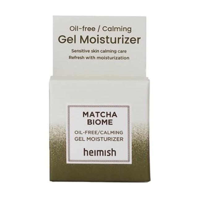 foto заспокійливий крем-гель для обличчя heimish matcha biome oil-free calming gel moisturizer з пробіотиками, 5 мл