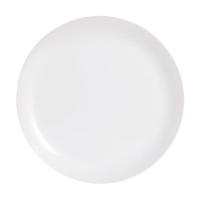 foto тарілка обідня luminarc diwali біла, 25 см (p3299)