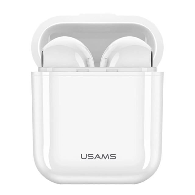 foto бездротові навушники usams-ya001 series bt 5.0 (білий) 904681