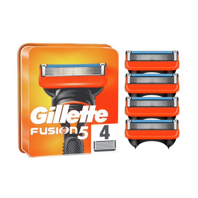 foto змінні картриджі для гоління gillette fusion 5, чоловічі, 4 шт