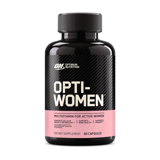 foto харчова добавка вітаміни в капсулах для жінок optimum nutrition opti-women, 60 шт