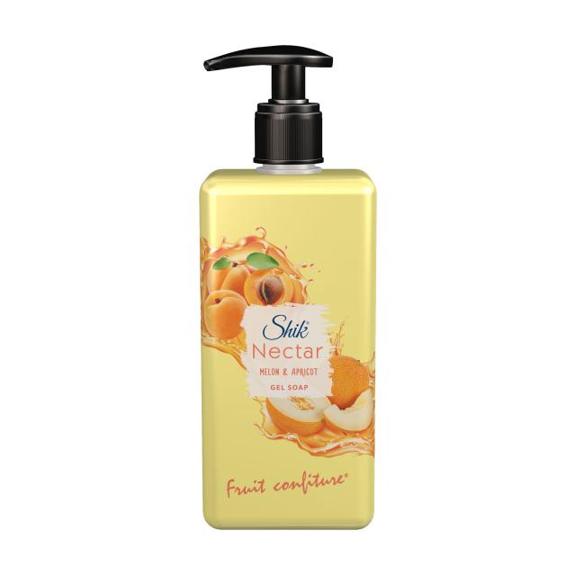 foto рідке гель-мило shik nectar gel soap диня та абрикос, 450 г