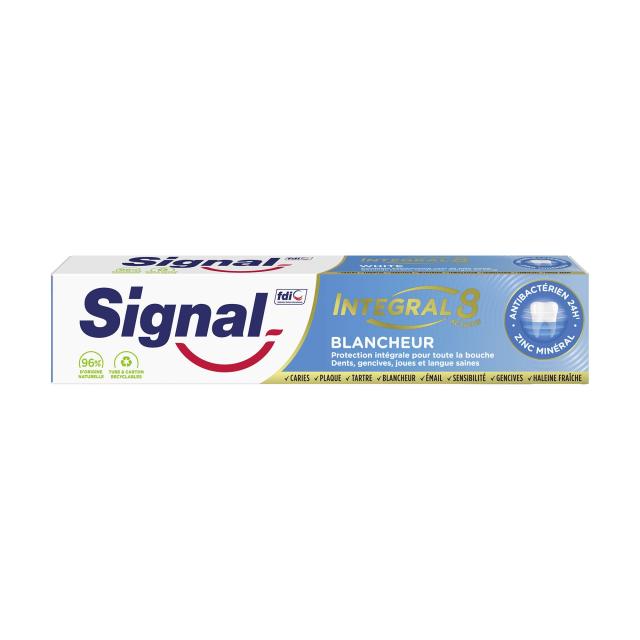 foto зубна паста signal integral 8 відбілювання, 75 мл