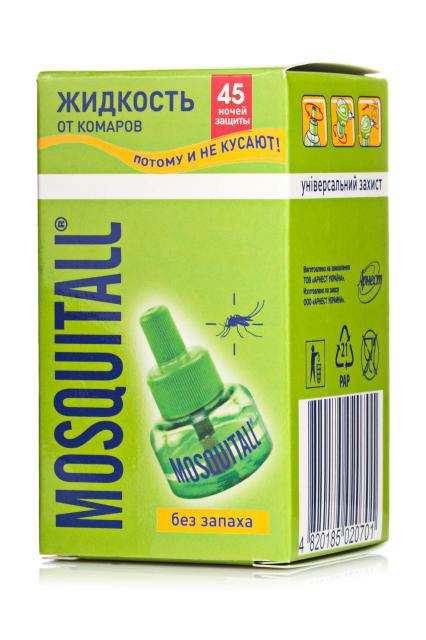 foto рідина mosquitall універсальний захист від комарів 45 ночей, 30мл