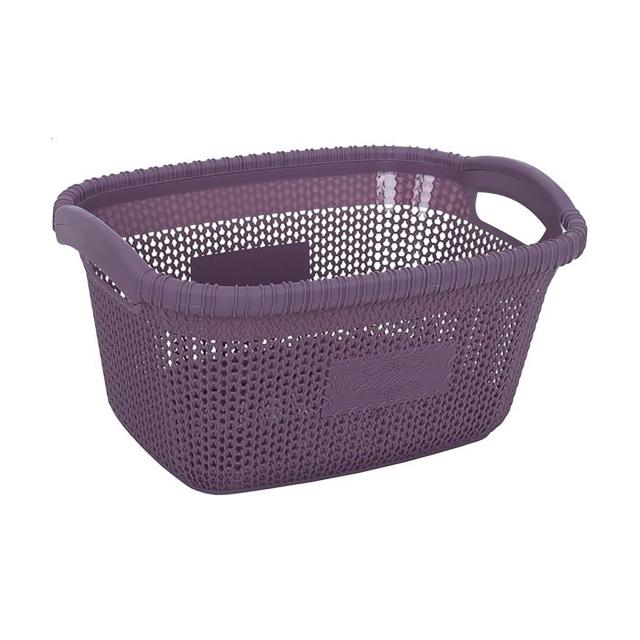foto кошик для білизни без кришки violet house 1003 віолетта plum, 28 л