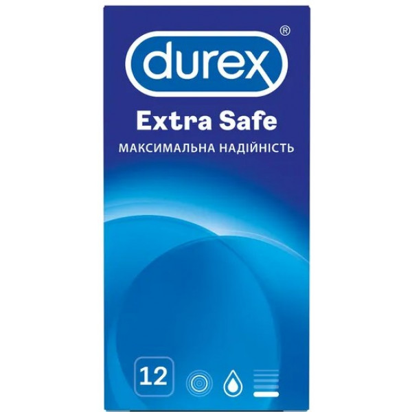 foto презервативи durex extra safe 12 шт. (5010232954205)