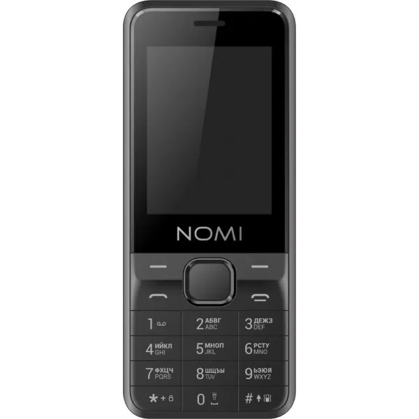 foto мобільний телефон nomi i2402 black