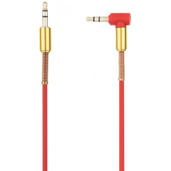 foto кабель 3.5 мм -3.5 мм gelius 3,5''-3.5'' 1 m red