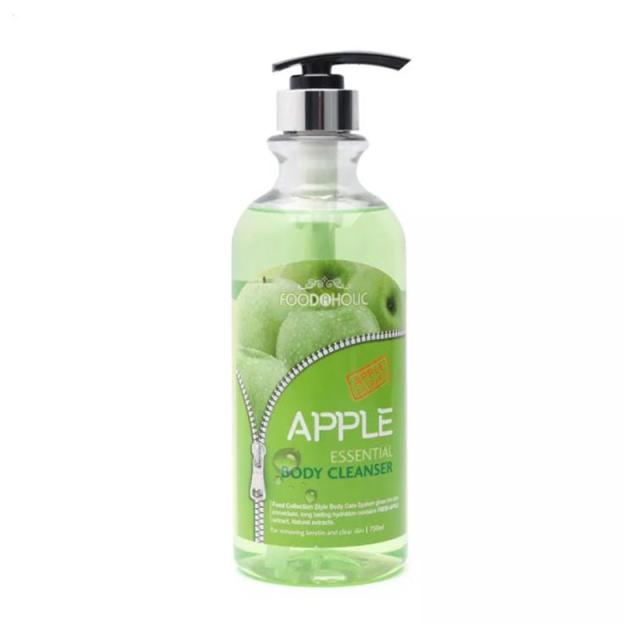 foto гель для душу food a holic apple essential body cleanser з екстрактом яблука, 750 мл