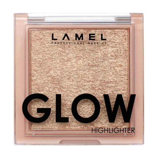 foto хайлайтер для обличчя lamel professional blush cheek colour highlighter 402, 3.8 г