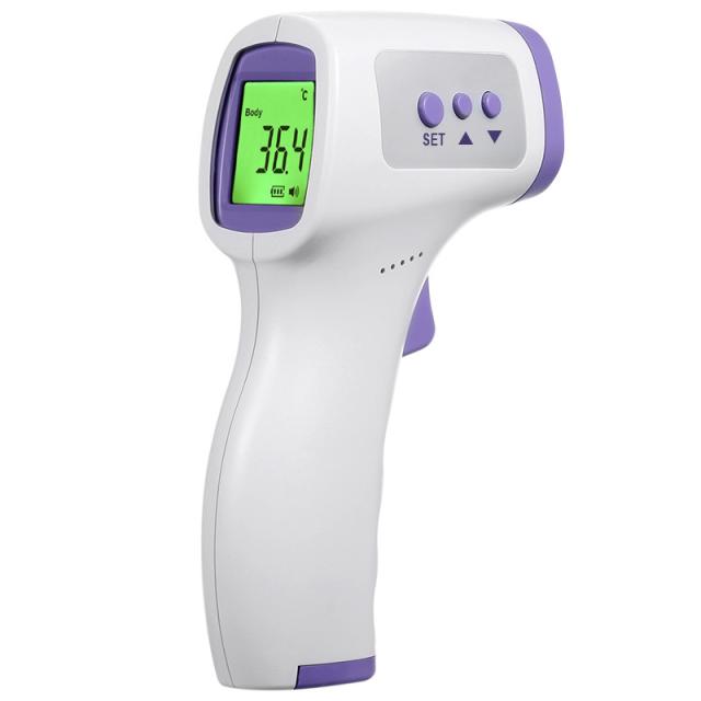 foto безконтактний інфрачервоний термометр hti body infrared thermometer (ht-820d) (білий) 1080201