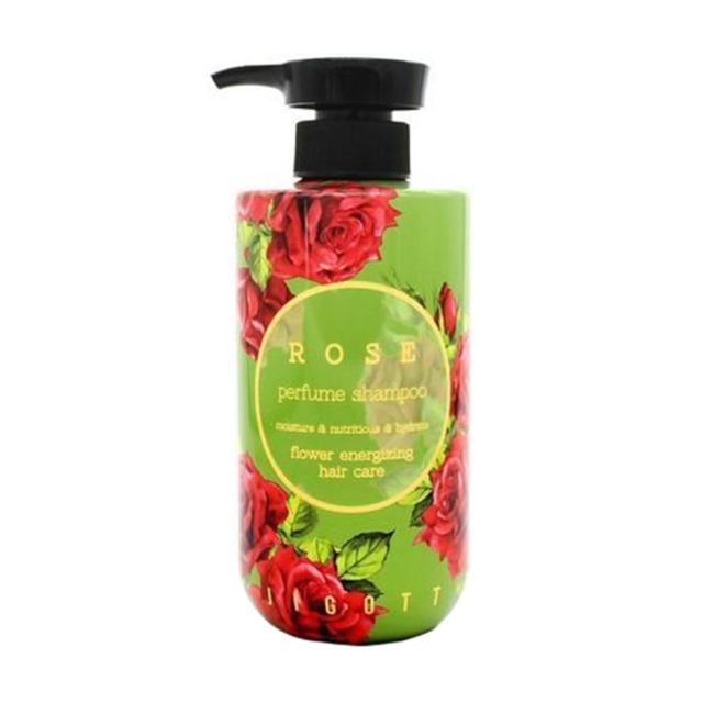 foto парфумований шампунь для волосся jigott rose shampoo, 500 мл