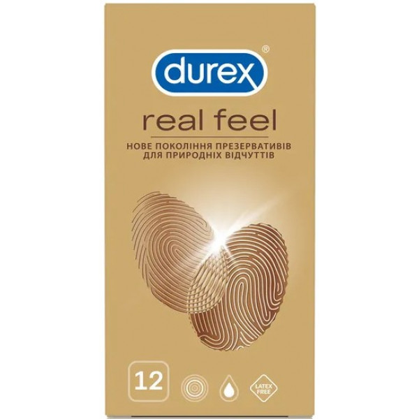 foto презервативи durex real feel 12 шт. (5052197026719)