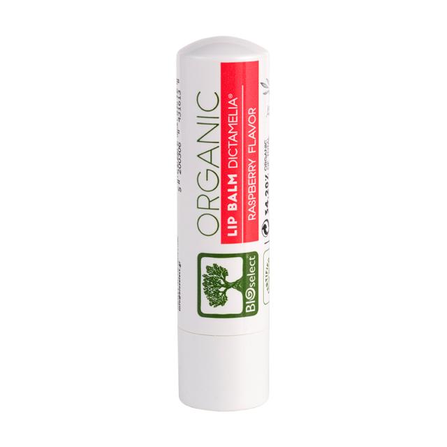 foto бальзам для губ bioselect lip balm з ароматом малини, 4.4 г